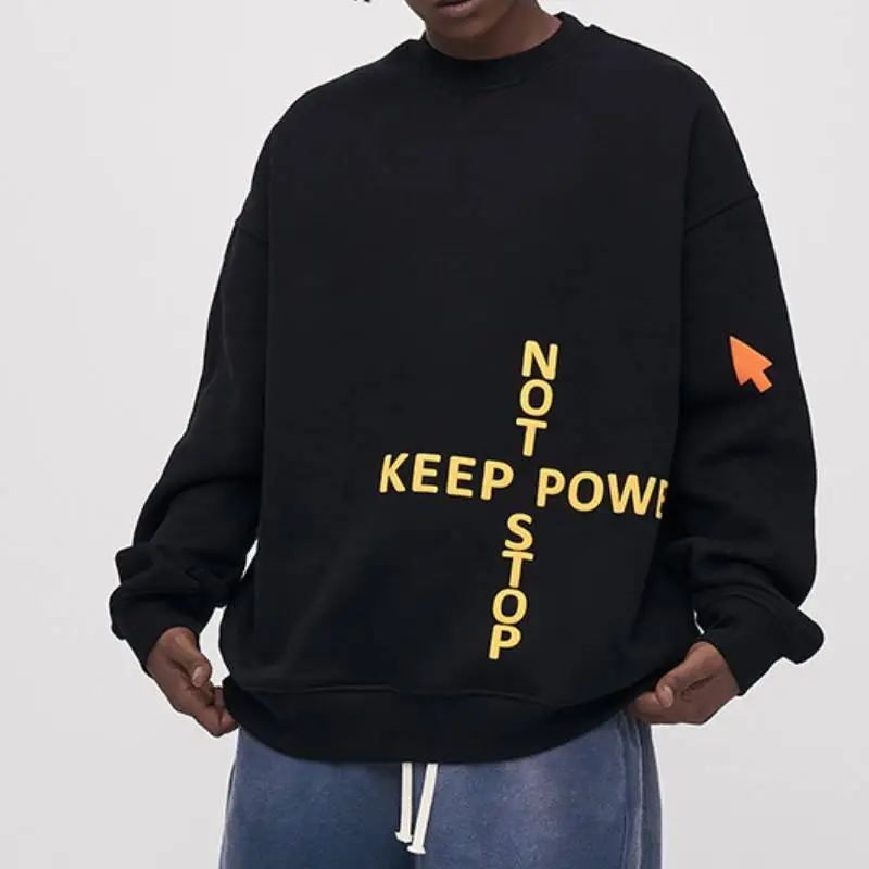 Fashionable Warming Loose Sweatshirt-3