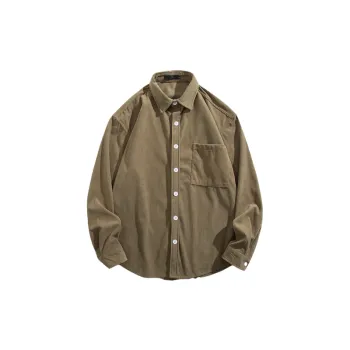 Loose Casual Corduroy Shirt