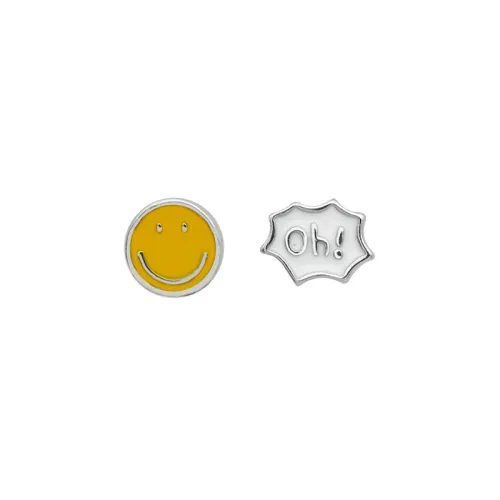 Minimalist Smiley Face Earrings