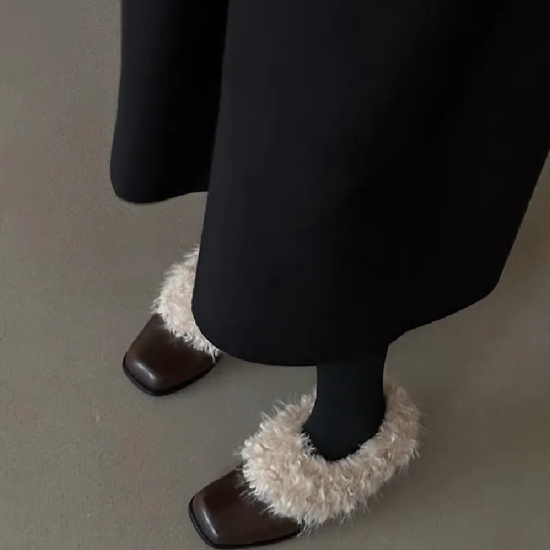 Retro Warming Mary Jane Shoes-2