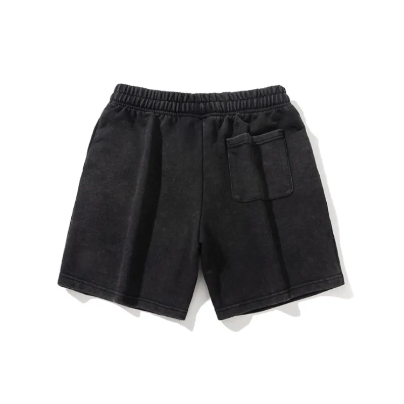 Funky Loose Terry Fabric Casual Shorts Unisex-1