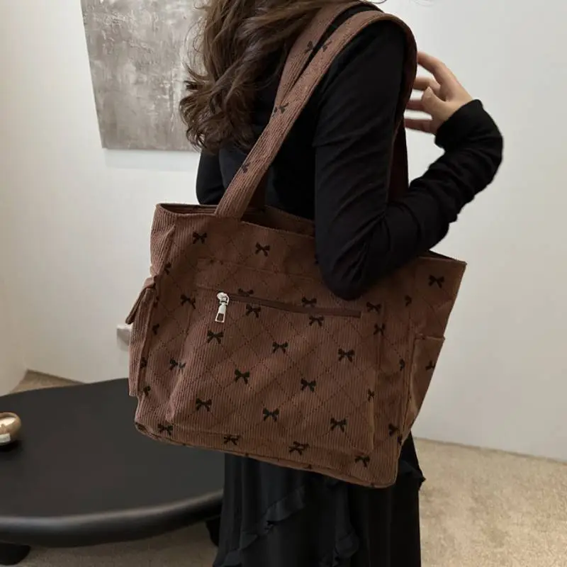 Fashionable Bow Handbag Women-3