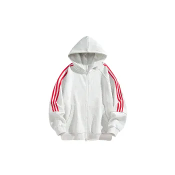 Casual Striped Polyester Sweatshirt
