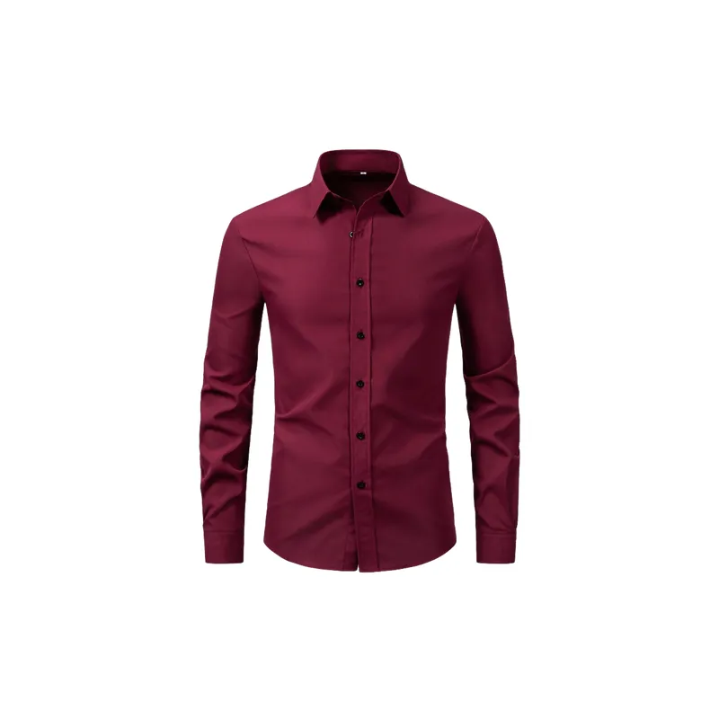 Simple Basics Blended Synthetic Fabrics Shirt-4