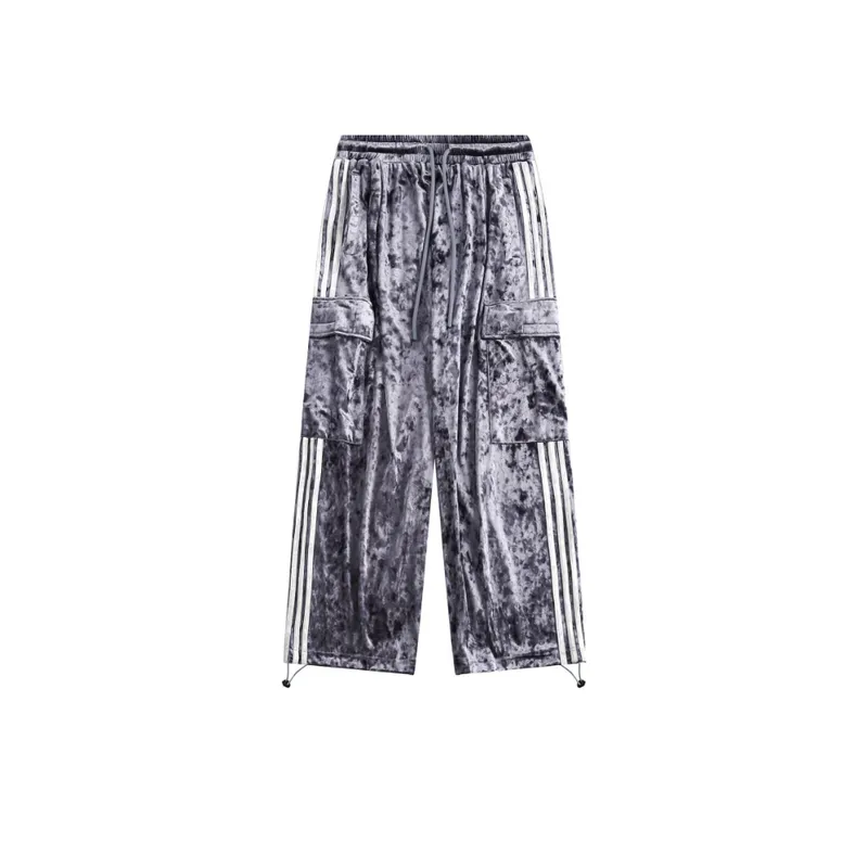 Retro Velvet Sweatpants-0