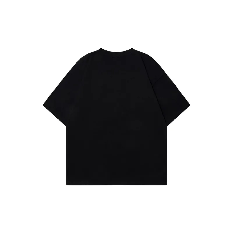 Cool Print Cotton T Shirt Unisex-3