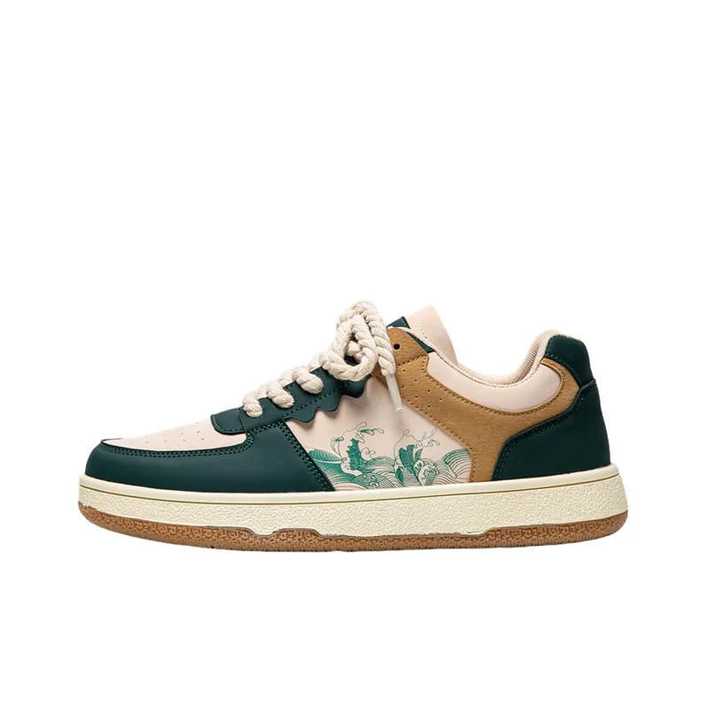Retro Casual Color Matching Printing Sneaker-3