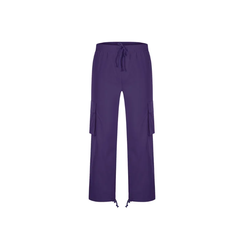 Casual Basics Cotton Blended Fabric Cargo Pants-0