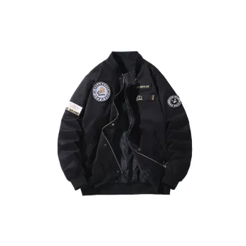New Large Size Bomber Jacket Spring And Autumn Fashionable Handsome Casual Plus Weight Plus Size Coat