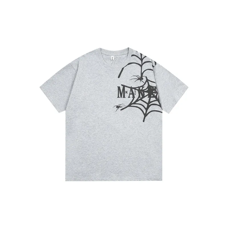 Retro Spider Bubble Print T Shirt-2