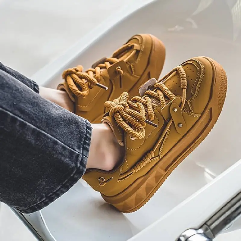 Sporty Casual Stylish Skateboarding Shoes-2
