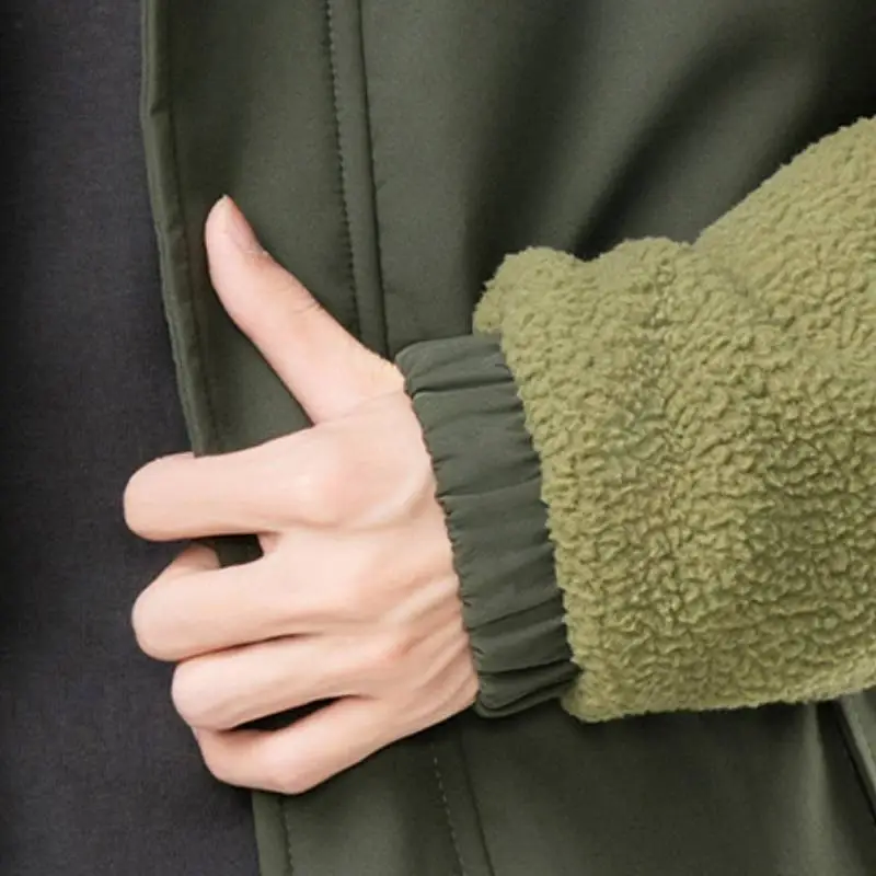 Fashionable Retro Quilted Jacket-5