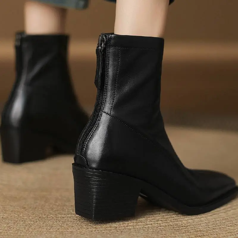 Simple Basics Ankle Boots-5