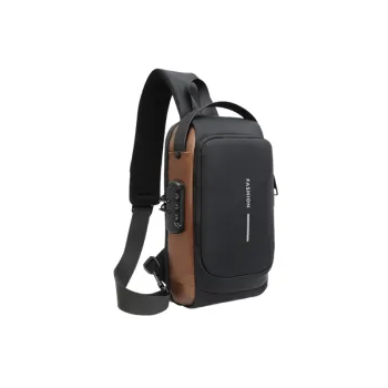 Sporty Plain Crossbody Bag