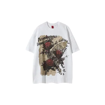 Fashion Print 100% Cotton T Shirt