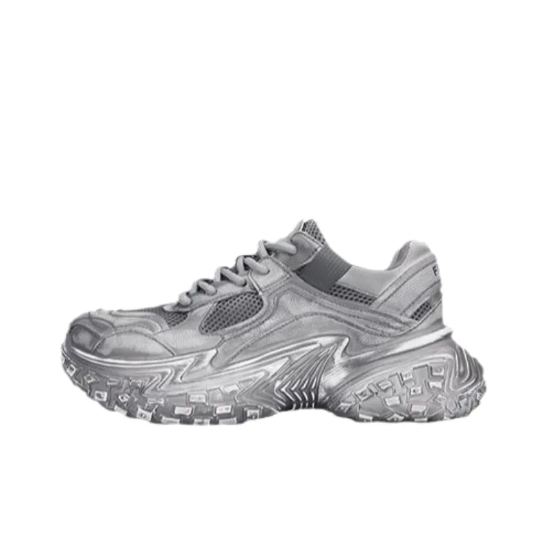 Sporty Plain Chunky Sneakers-0