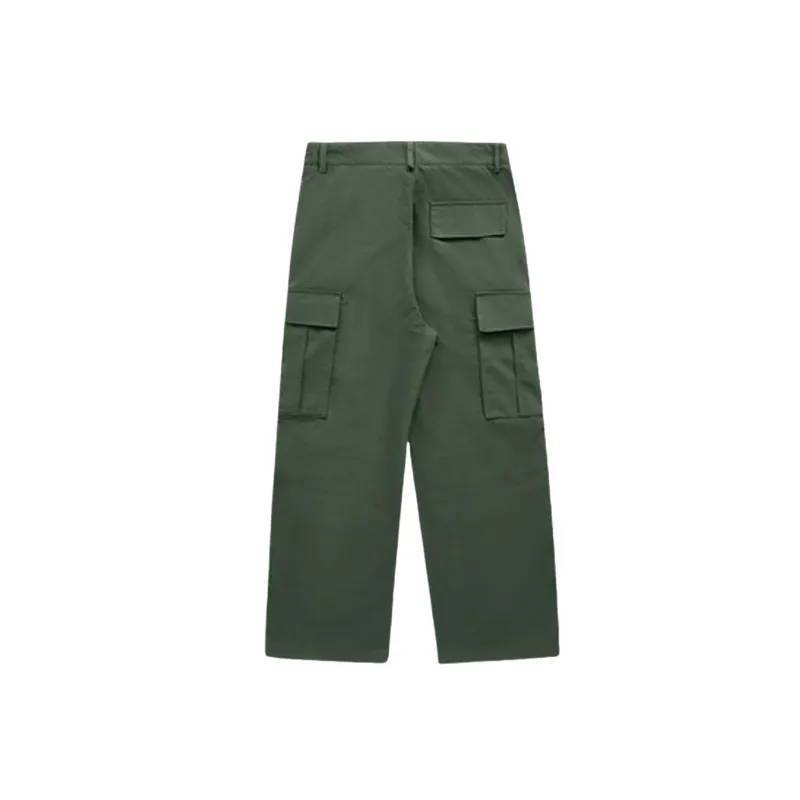 Fashion Loose Polyester Cargo Pants-1