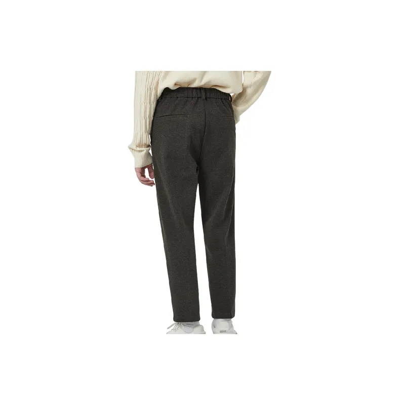 Fashionable Basics Woolen Fabric Casual Pants-9