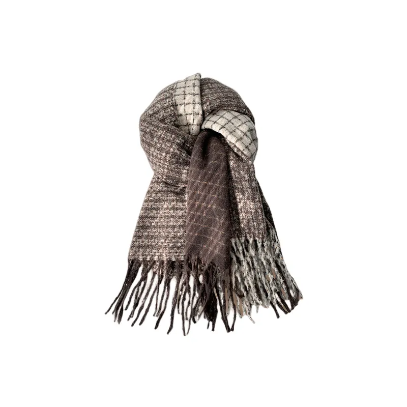 Warming Fashionable Knit Scarf-9