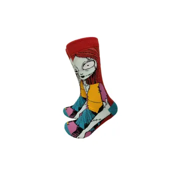 Casual Funky Cotton Mid Calf Sock