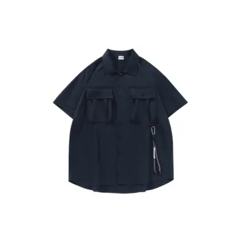 Trendy Retro Casual Versatile Short Sleeved Shirt