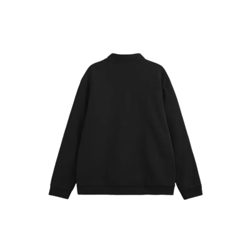 Basics Simple 100% Polyester Velvet Jacket-7