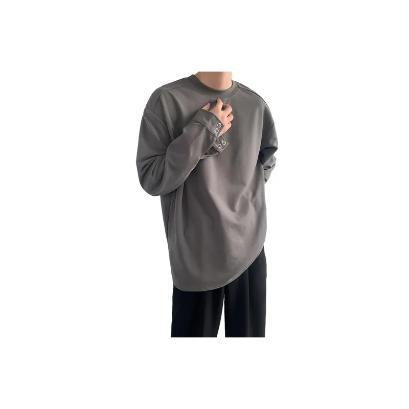 Basics Simple Andy Fleece T Shirt-5
