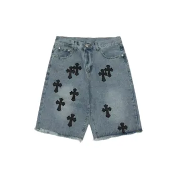 Retro Street Denim Shorts Unisex