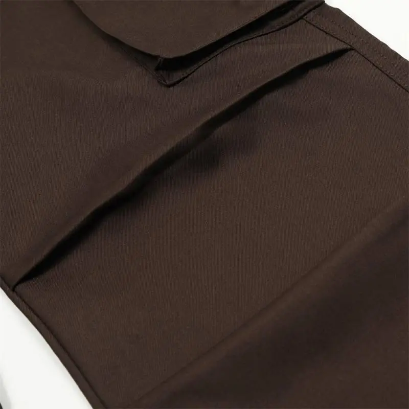 Trendy Loose Blended Synthetic Fabrics Casual Pants-2