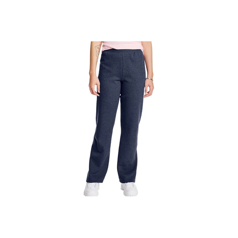 Loose Straight Leg Polyester Casual Pants Women-3