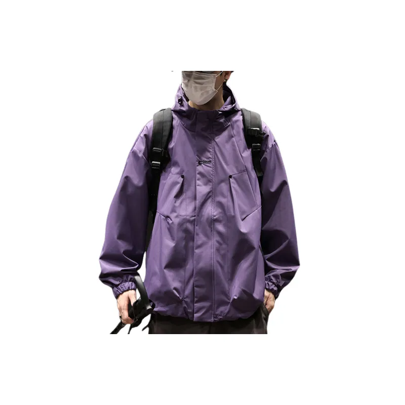 Loose Waterproof Outdoor Jacket-2