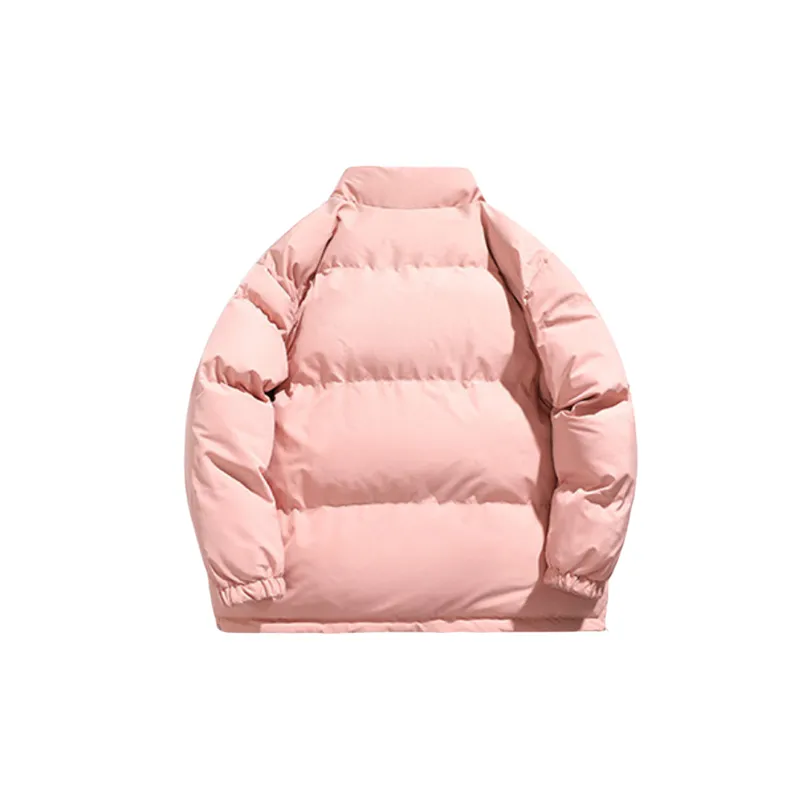 Simple Loose Corduroy Quilted Jacket-9