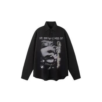 Retro Loose All Over Print Shirt