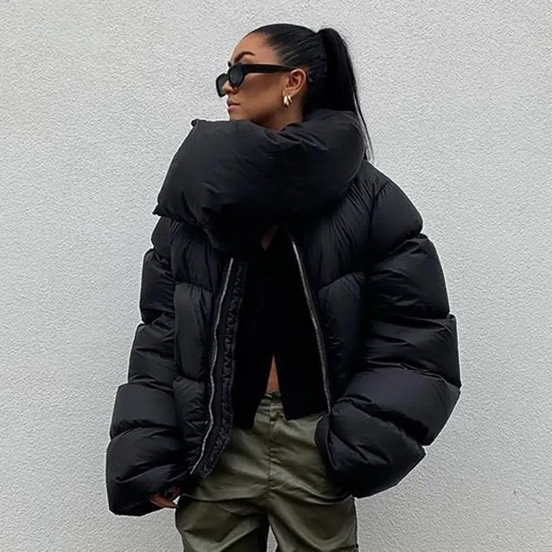 Fashionable Warming Quilted Jacket-1
