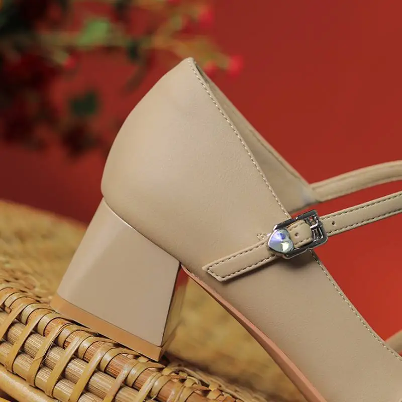 Elegant Plain High Heels-8