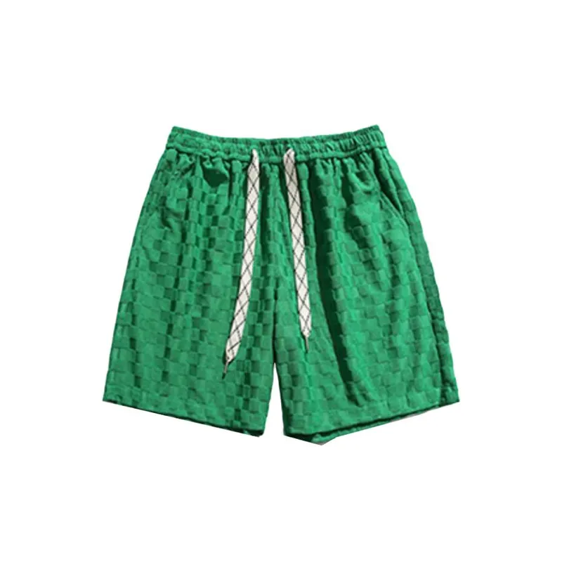Cropped Solid Color Thin Slacks Wear Shorts-4
