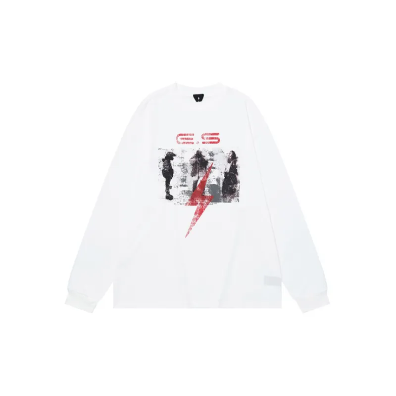 Casual Long Sleeve T Shirt-0