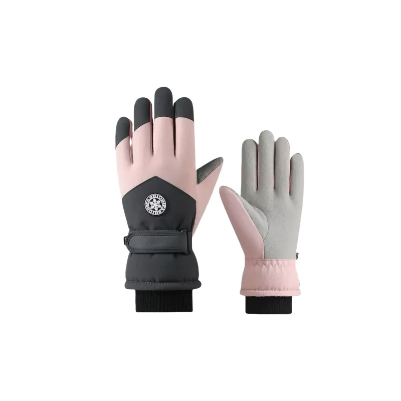 Basics Simple Ski Gloves-1