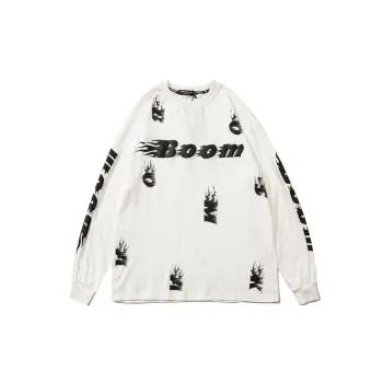 Fashion Loose Straight Long Sleeve T shirt