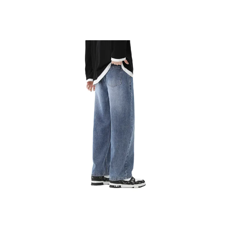 Retro Loose Cotton Casual Pants-9