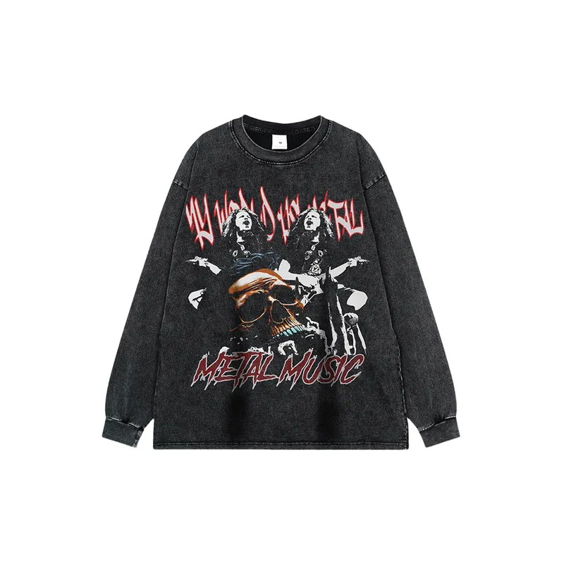Street Skull Sweatshirt-2
