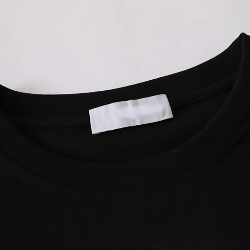 Basics Plain Cotton Blended Fabric T Shirt-4