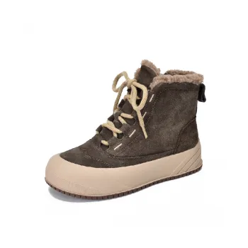 Casual Retro Warming Ankle Boots