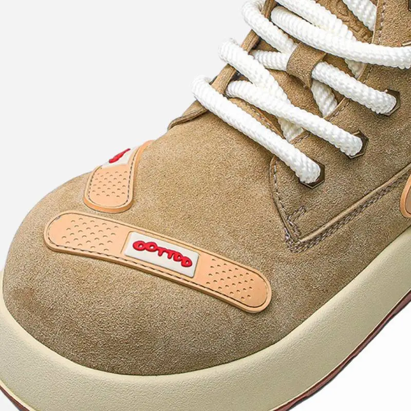 Retro Casual Platform Shoes-3