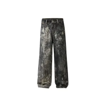 Simple Print Jeans