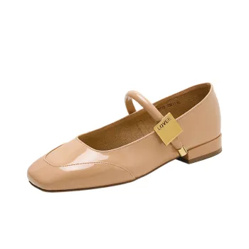 Casual Plain Mary Jane Shoes