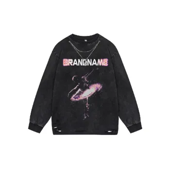 Fashionable Loose 100% Cotton T Shirt Unisex