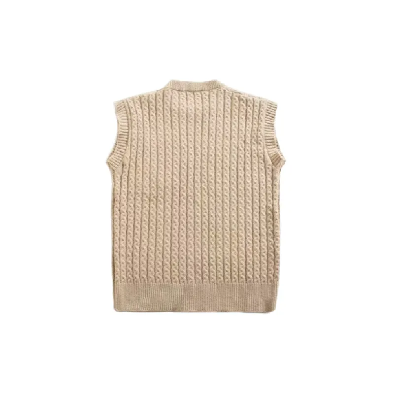 Simple Loose Vest-3