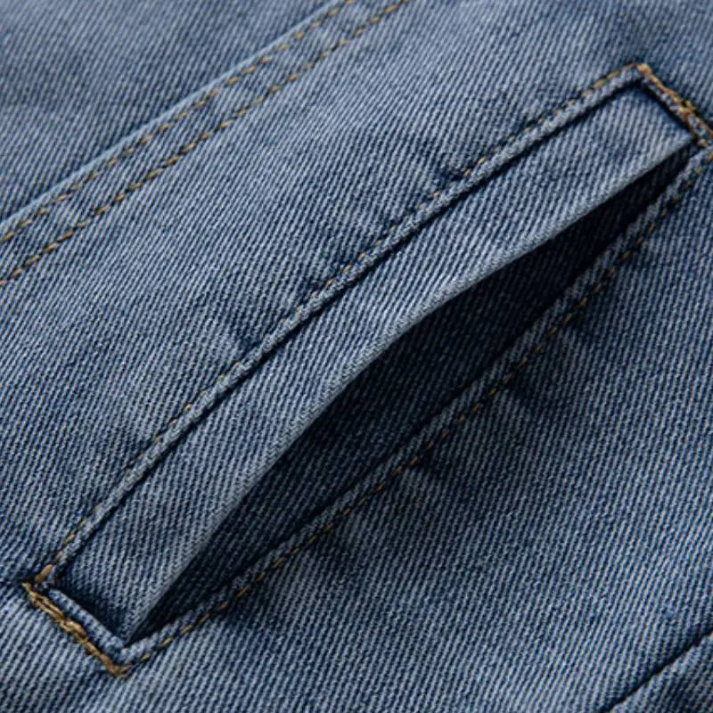 Street Retro Denim Jacket-4