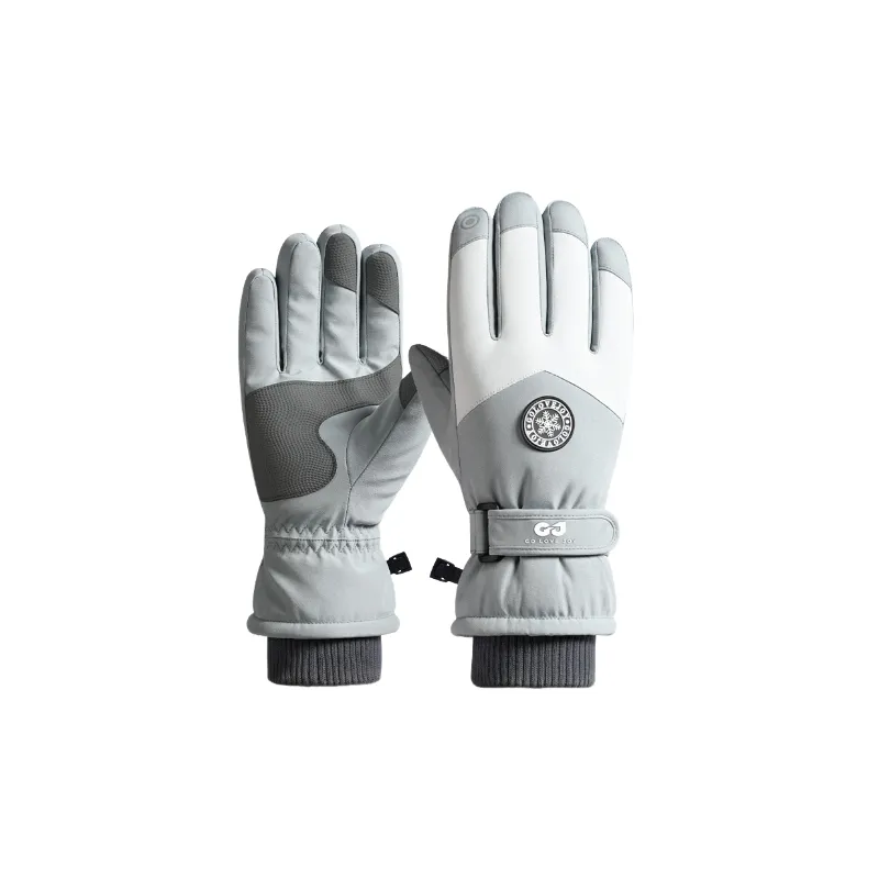 Fashionable Warm Ski Gloves-8